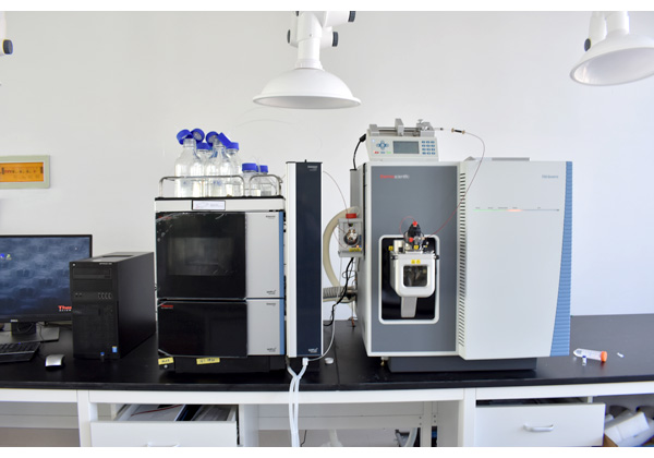 Triple quadrupole liquid chromatography mass spectrometer